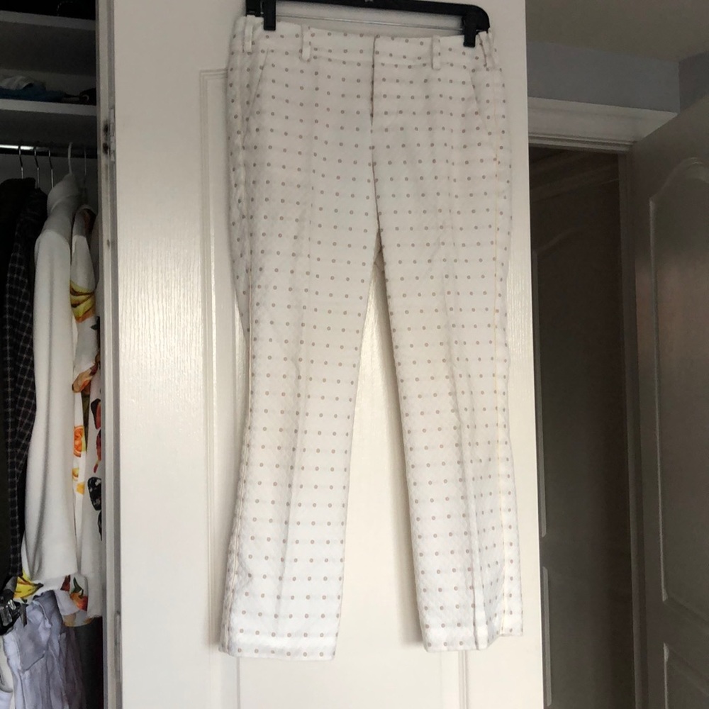 Low waist white dress pants by Zadig and Voltaire